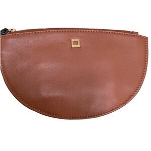 Lodis brand‎ crescent shaped wristlet Leather